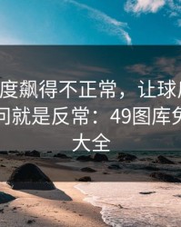 里尔热度飙得不正常，让球反着走，别问，问就是反常：49图库免费资料大全