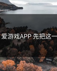 先别下 爱游戏APP 先把这一步做对